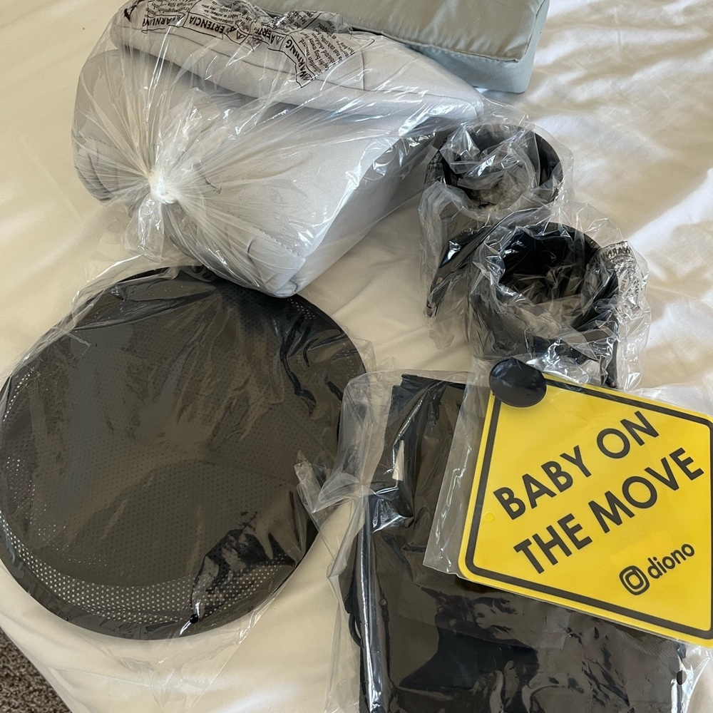Diono car seat accessories.
